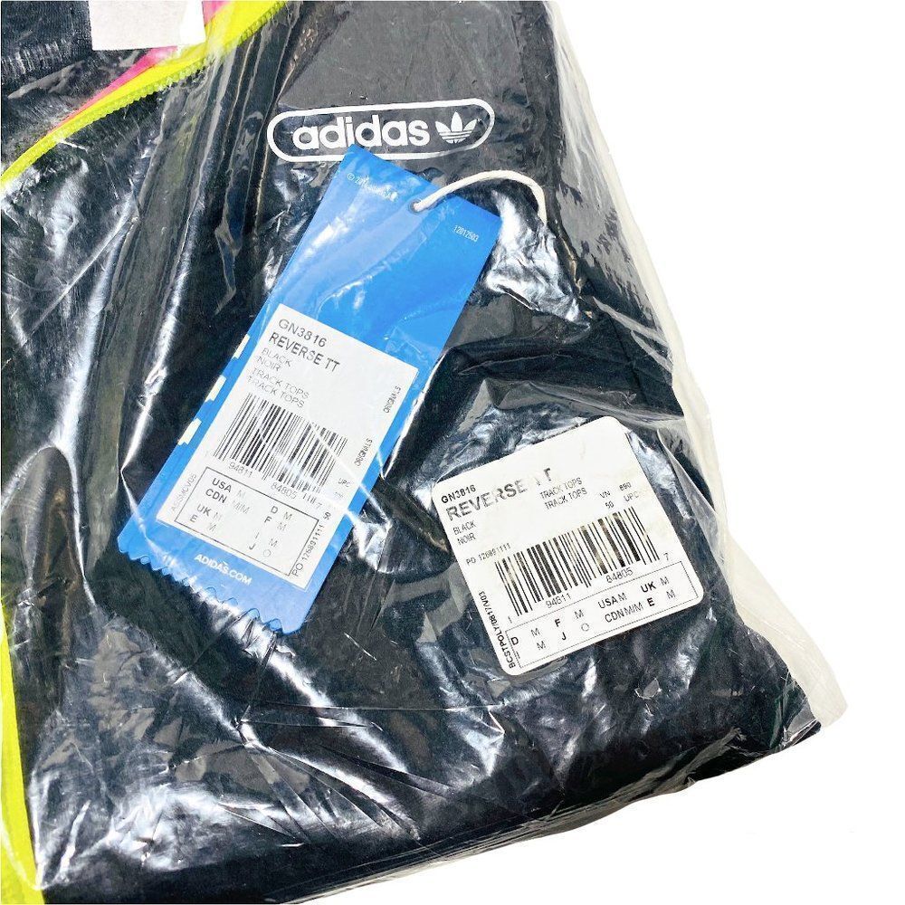 ADIDAS Reverse Track Jacket Retro Neon - Picture 8 of 9